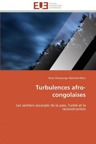 Książka Turbulences Afro-Congolaises Aloys Shanyungu Mpenda-Watu