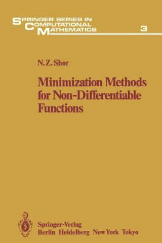 Knjiga Minimization Methods for Non-Differentiable Functions N. Z. Shor