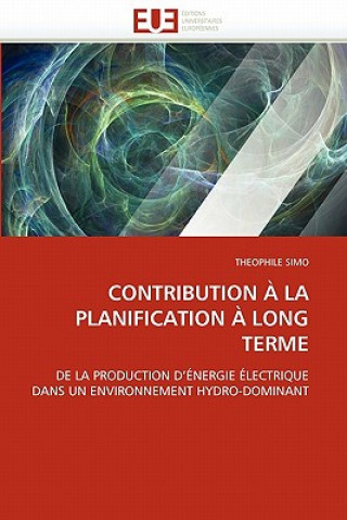 Kniha Contribution   La Planification   Long Terme Theophile Simo