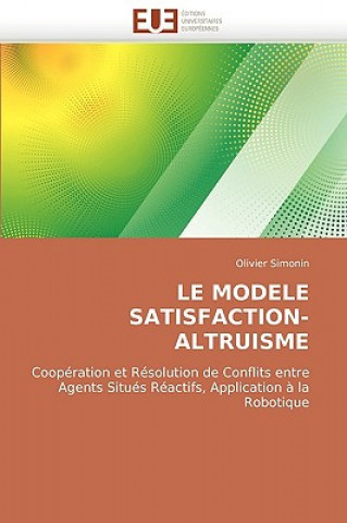 Книга Modele Satisfaction-Altruisme Olivier Simonin