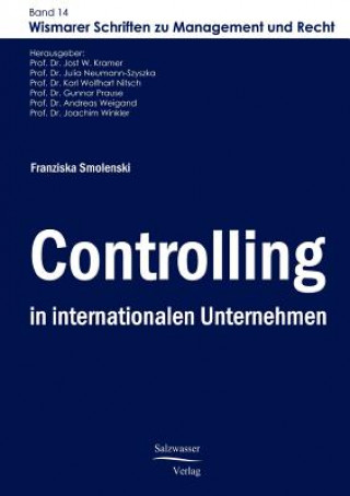 Kniha Controlling in internationalen Unternehmen Franziska Smolenski