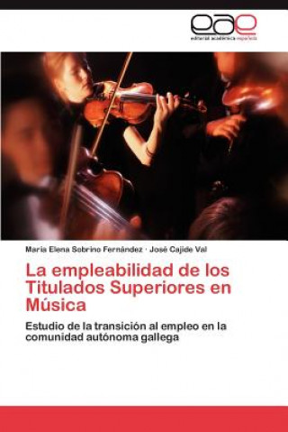 Kniha empleabilidad de los Titulados Superiores en Musica María Elena Sobrino Fernández