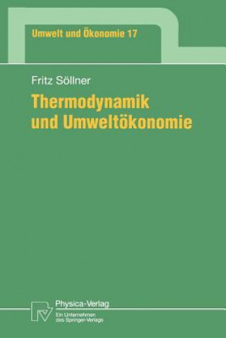 Carte Thermodynamik Und Umweltokonomie Fritz Söllner