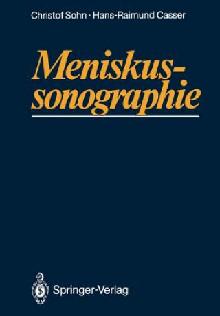 Livre Meniskussonographie Christof Sohn