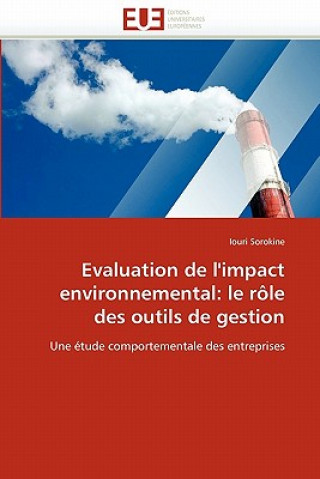 Kniha Evaluation de l''impact Environnemental Iouri Sorokine