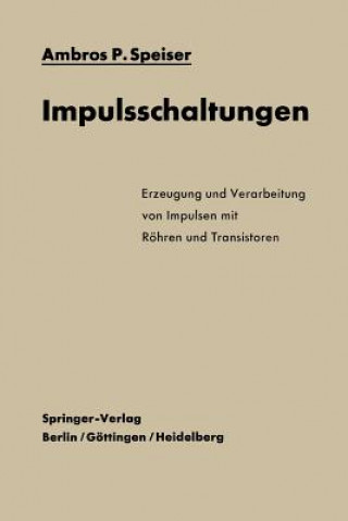 Buch Impulsschaltungen Ambros P. Speiser
