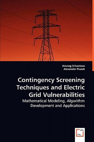Könyv Contingency Screening Techniques and Electric Grid Vulnerabilities Anurag Srivastava