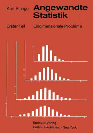 Kniha Angewandte Statistik Kurt Stange