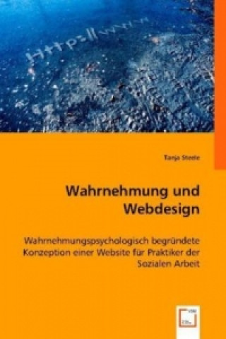 Книга Wahrnehmung und Webdesign Tanja Steele
