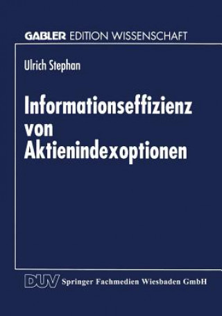 Könyv Informationseffizienz Von Aktienindexoptionen Ulrich Stephan