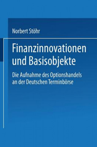 Carte Finanzinnovationen Und Basisobjekte Norbert Stöhr