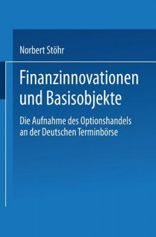 Libro Finanzinnovationen Und Basisobjekte Norbert Stöhr