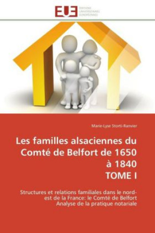 Kniha Les familles alsaciennes du Comté de Belfort de 1650 à 1840 TOME I Marie-Lyse Storti-Ranvier
