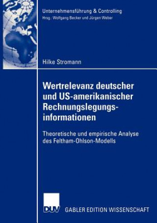 Book Wertrelevanz Deutscher und US-Amerikanischer Rechnungslegungsinformationen Hilke Stromann