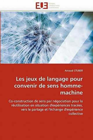 Carte Les Jeux de Langage Pour Convenir de Sens Homme-Machine Arnaud Stuber