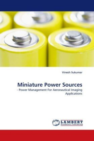 Könyv Miniature Power Sources Vinesh Sukumar