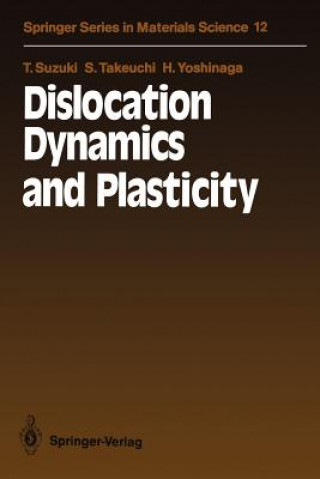 Kniha Dislocation Dynamics and Plasticity Taira Suzuki