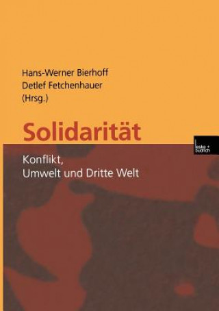 Knjiga Solidarit t Hans-Werner Bierhoff