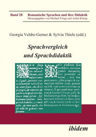 Könyv Sprachvergleich und Sprachdidaktik. Georgia Veldre-Gerner
