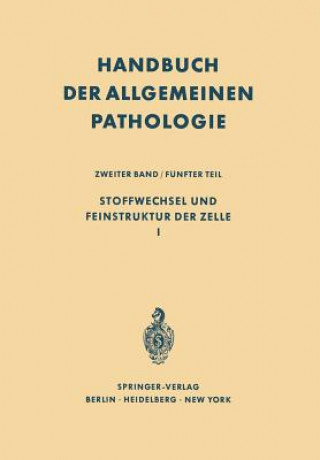 Knjiga Stoffwechsel und Feinstruktur der Zelle I F. Büchner