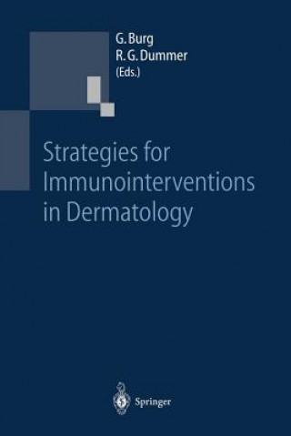 Könyv Strategies for Immunointerventions in Dermatology Günter Burg