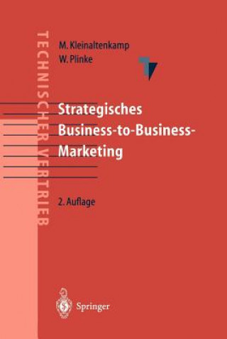 Buch Strategisches Business-To-Business-Marketing Michael Kleinaltenkamp