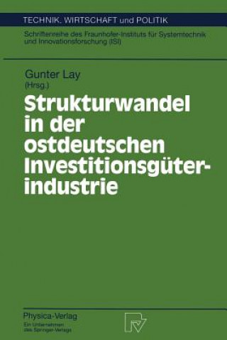 Knjiga Strukturwandel in der Ostdeutschen Investitionsguterindustrie Gunter Lay