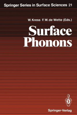 Kniha Surface Phonons Winfried Kress