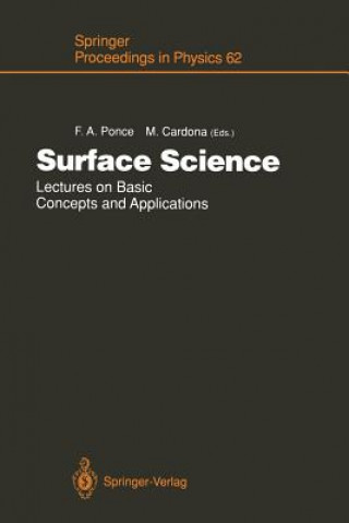 Kniha Surface Science Manuel Cardona