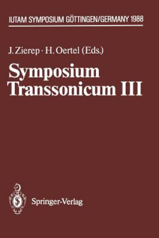 Könyv Symposium Transsonicum III H. Oertel
