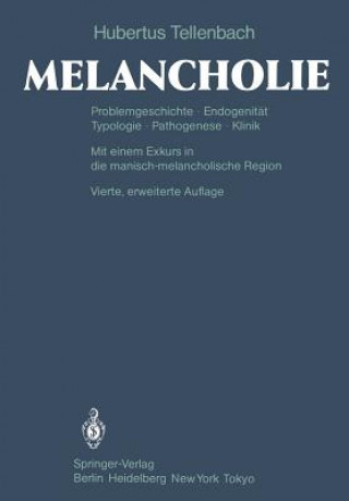 Könyv Melancholie H. Tellenbach