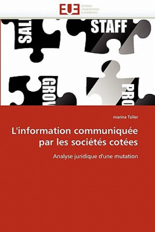 Kniha L''information Communiqu e Par Les Soci t s Cot es marina Teller