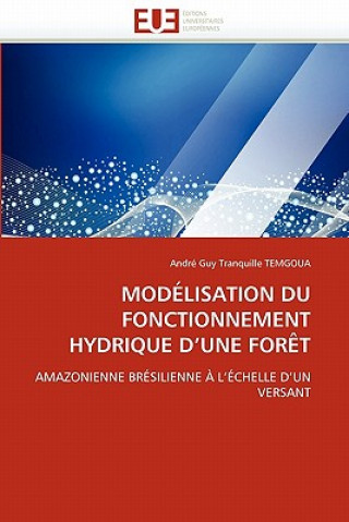 Kniha Mod lisation Du Fonctionnement Hydrique d''une For t André G. Tr. Temgoua