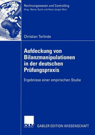 Książka Aufdeckung von Bilanzmanipulationen in der Deutschen Prufungspraxis Christian Terlinde