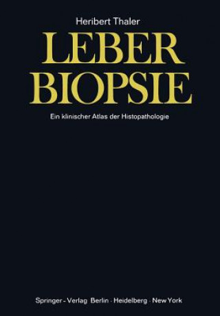 Book Leberbiopsie H. Thaler