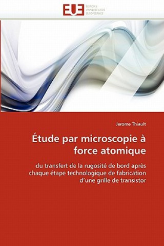 Buch tude Par Microscopie   Force Atomique Jerome Thiault