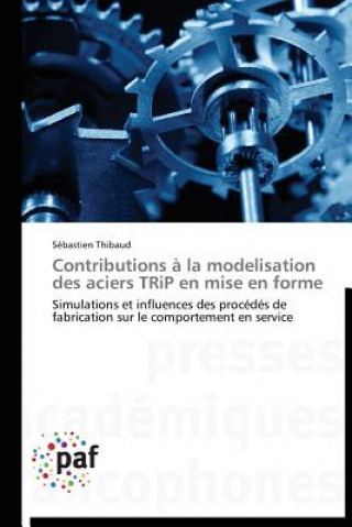 Könyv Contributions A La Modelisation Des Aciers Trip En Mise En Forme Sébastien Thibaud