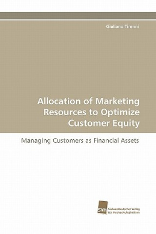 Könyv Allocation of Marketing Resources to Optimize Customer Equity Giuliano Tirenni