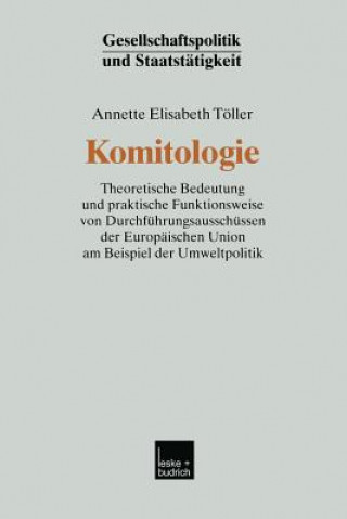 Książka Komitologie Annette E. Töller