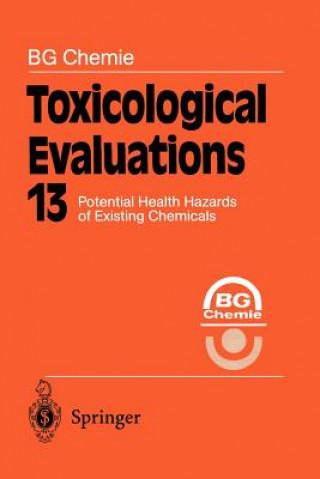 Книга Toxicological Evaluations B. G. Chemie