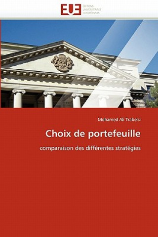 Kniha Choix de Portefeuille Mohamed A. Trabelsi