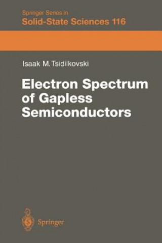 Carte Electron Spectrum of Gapless Semiconductors J. Tsidilkovski