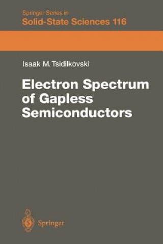 Knjiga Electron Spectrum of Gapless Semiconductors J. Tsidilkovski