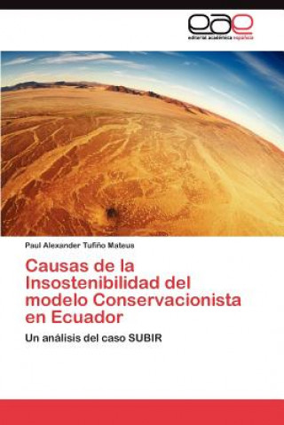 Carte Causas de la Insostenibilidad del modelo Conservacionista en Ecuador Tufino Mateus Paul Alexander