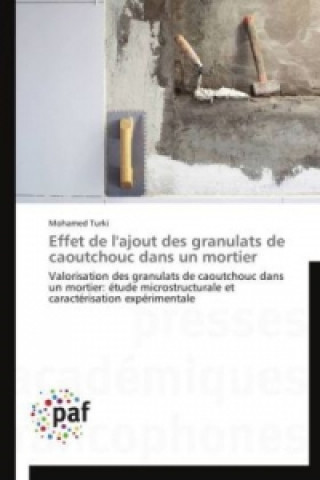 Buch Effet de l'ajout des granulats de caoutchouc dans un mortier Mohamed Turki