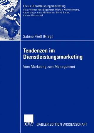 Kniha Tendenzen im Dienstleistungsmarketing Sabine Fließ