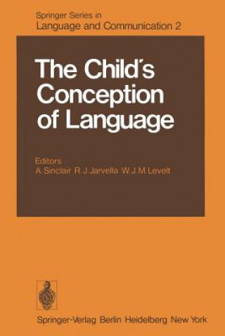 Kniha Child's Conception of Language R. J. Jarvella