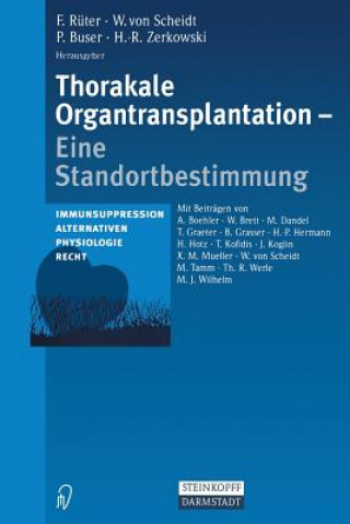 Kniha Thorakale Organtransplantation P. Buser