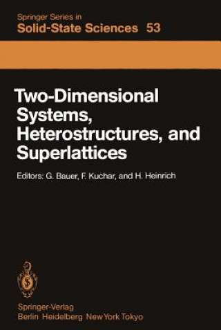 Könyv Two-Dimensional Systems, Heterostructures, and Superlattices G. Bauer