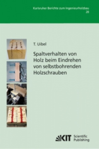 Kniha Spaltverhalten von Holz beim Eindrehen von selbstbohrenden Holzschrauben Thomas Uibel